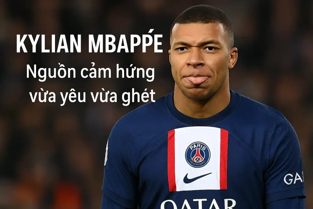 Kylian Mbappe – Nguồn cảm hứng vừa yêu vừa ghét